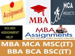 Free Download SMU Solved Assignment In PDF