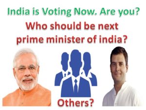 Who Should be Next Prime Minister of India