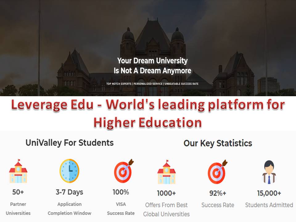 Leverage Edu - World's leading platform for Higher Education