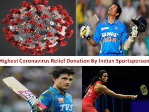 Highest Coronavirus Relief Donation By Indian Sportsperson