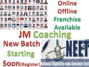 JM Coaching, One of the Best Online, Offline NEET Coaching In India